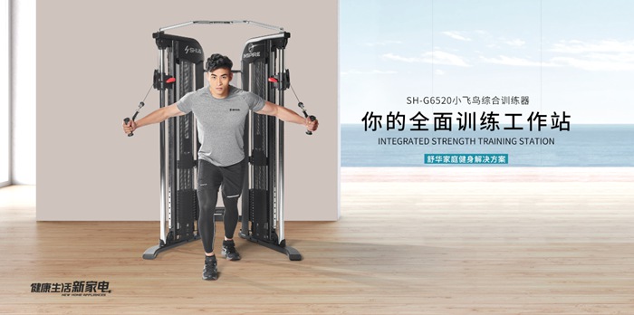 壹号娱乐健身器材-小飞鸟综合训练器SH-G6520