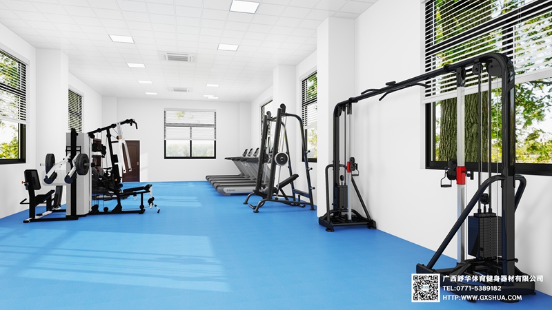 128m²企事业单位健身房解决方案 128m²企事业单位健身房解决方案