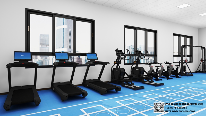 100m²企事业单位健身房 解决方案 100m²企事业单位健身房 解决方案
